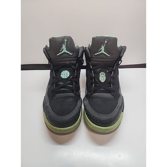 Nike Air Jordan 1 Mid Son of Mars Low Green Glow Size 9 - Picture 1 of 13